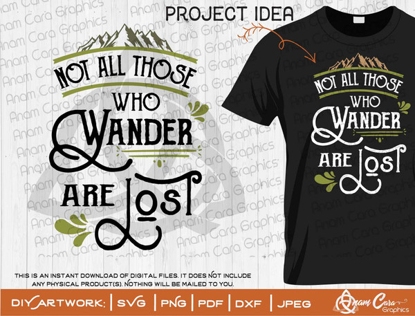Not All Those Who Wander Are Lost