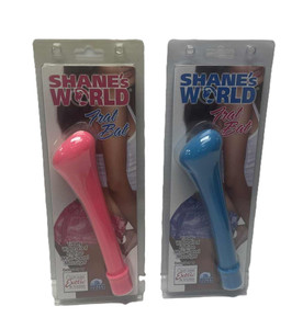SHANES WORLD FRAT BAT 6in WATERPROOF G SPOT MASSAGER 2 AA BATTERIES CALEXOTICS