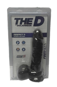 THE D 8in COCK WITH BALLS AND SUCTION CUP. HARNESS CAPABLE BY DOC JOHNSON