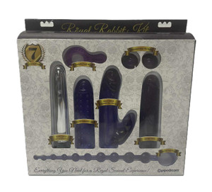 ROYAL RABBIT 7pc LOVE KIT. BY PIPEDREAM