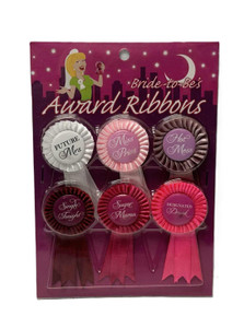 BRIDE TO BE AWARD RIBBONS