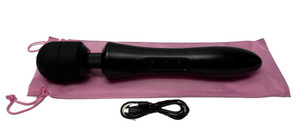 THIS MAGICAL WAND INCLUDES 20 MODES AND 8 SPEEDS,  SO YOU CAN FIND JUST THE RIGHT ONE! MADE FROM ABS & MEDICAL GRADE SILICONE. APPROX 13IN IN LENGTH,  WAND IS RECHARGEABLE WITH THE CHARGER INCLUDED. LIMITED SUPPLY. SOLD AS A NOVELTY ONLY.