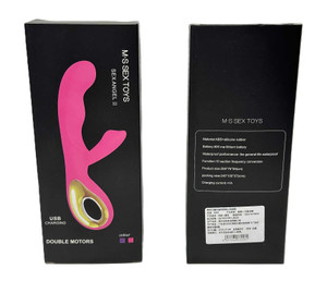 SEX ANGEL II 8in POWERFUL DUAL MOTOR G SPOT VIBE SOFT SILICONE MULTI FUNCTION. THIS POWERFUL VIBE HAS 10 VIBRATION MODES, USB CHARGER, AVAILABLE IN PINK OR PURPLE. WATERPROOF. LIMITED SUPPLY, SOLD AS A NOVELTY ONLY.