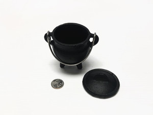 3" DIA HEAVY SMUDGE POT CAULDRON