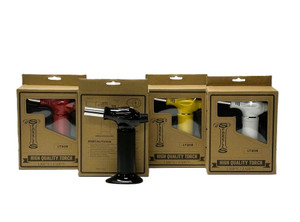 Large Torch lighter Adjustable flame Multi Colors