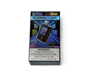 V PLAY GAME VAPE 3 GAMES PACMAN TETRIS F22 5%NIC BLUEBERRY CLOUDS