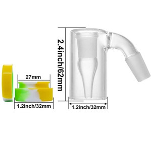 ASH CATCHER RECLAIMER 18mm 45deg with SILICONE Goo Jar