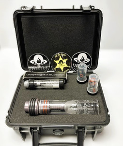 INCREDIBOWL SPECIAL EDITION SMOKING SYSTEM. COMES WITH SMALL M420 AND LARGE I420 STEAMROLLERS. KIT HAS EXTRA O-RINGS QUARTZ BOWLS AND CUSTOM HARD CARRY CASE.
LAST ONE. INCREDIBOWL SPECIAL EDITION SMOKING SYSTEM. COMES WITH SMALL M420 AND LARGE I420 STEAMROLLERS. KIT HAS EXTRA O-RINGS QUARTZ BOWLS AND CUSTOM HARD CARRY CASE.
LAST ONE.