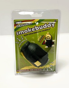 SMOKE BUDDY ORIGINAL FULL SIZE WITH XTRA KEY CHAIN GIFT BLACK