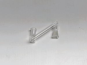 14mm FEMALE to 14mm FEMALE QUARTZ OFFSET DROP DOWN
