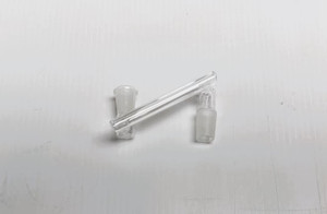 14mm FEMALE to 18mm MALE QUARTZ OFFSET DROP DOWN