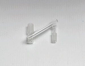 14mm MALE to 18mm MALE QUARTZ OFFSET DROP DOWN