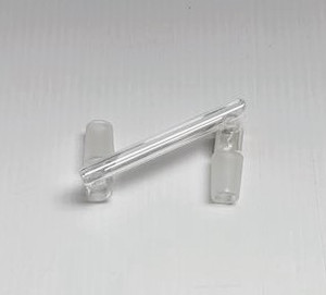 18mm MALE to 18mm MALE QUARTZ OFFSET DROP DOWN