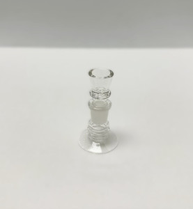 18mm BOWL CLEAR MARTINI STYLE NO PULL