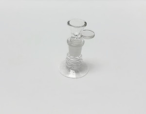 18mm BOWL CLEAR MARTINI STYLE SIDE DISC PULL