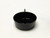 ORIGINAL De Bowler ASHTRAY 3." DIAMETER BLACK