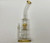 16in TALL EXTRA LARGE BENT NECK WATER PIPE with DISC PERK, 10 ARM TREE PERC, PLUS TOP BAFFLE with STRAIGHT SIDE CAR 18mm BOWL.