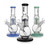 HITTN GLASS 10in WATER PIPE with ICE CATCHER 8 ARM TREE PERC LARGE BASE ASSORTED COLORS