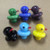 GLASS DUCKY CARB CAPS for STANDARD SIZE 22mm BANGERS ASSORTED COLORS