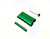 PHOENIX 4in ALUMINUM DUGOUT WITH POKER AND SIDE SIGHT GLASS, green, 4in tall, aluminum dugout.
