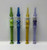 8in HONEY STRAW WITH MUSHROOM BAFFLE. ASSORTED COLORS
