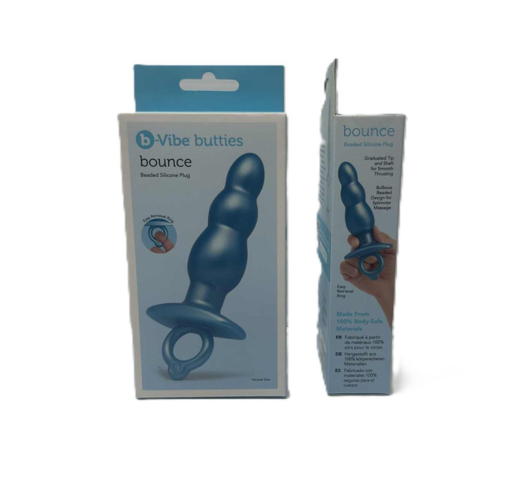B-VIBE BUTTIES BOUNCE SILICONE PLUG