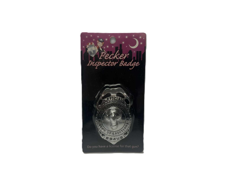 PECKER INSPECTOR BADGE