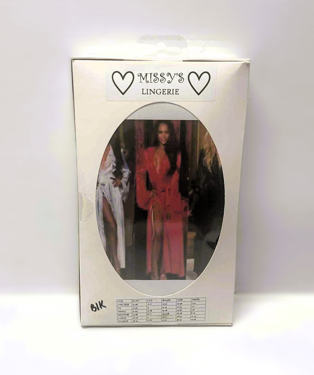 MISSY'S LINGERIE LONG ROBE