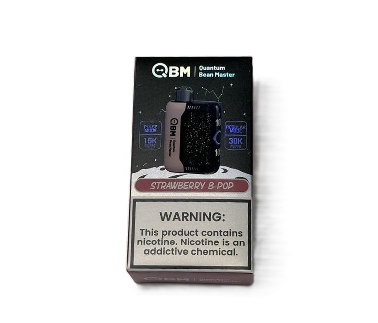 GALAXY PULSE PLUS X DUAL MESH VAPE BAR WITH TURBO MODE 5%NIC STRAWBERRY B POP