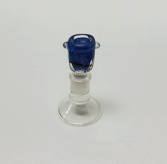 14mm BLUE RECTANGULAR BOWL WITH DUAL SIDE PULLS