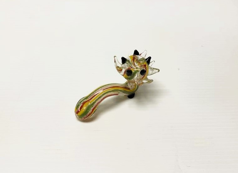 5.5in GLASS SHERLOCK with CUSTOM WORKED BOWL