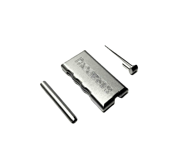 PHOENIX 4in ALUMINUM DUGOUT WITH POKER, BAT AND SIDE SIGHT GLASS. ASSORTED COLORS.