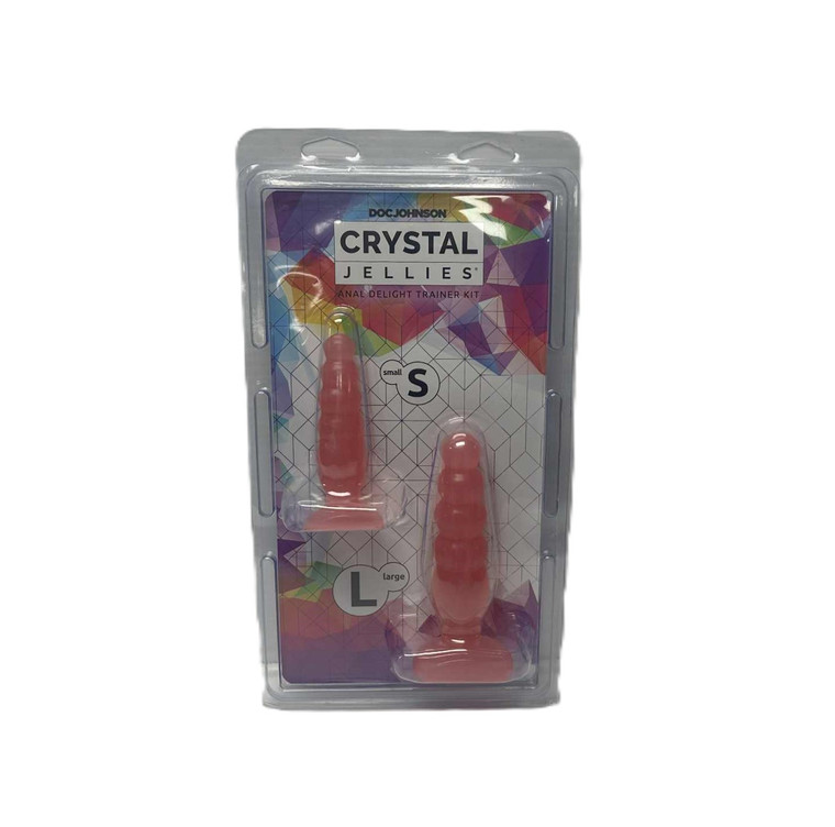 CRYSTAL JELLIES ANAL DELIGHT 2PC KIT