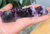 48 Super Top ! NATURAL PRETTY Bright-coloured FLUORITE CRYSTAL Pyramid HEALING