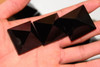 12 NATURAL OBSIDIAN POLISHED CRYSTAL PYRAMID HEALING