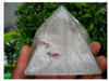 4" NATURAL Clear quartz crystal Pyramid healing