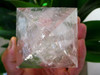 4" NATURAL Clear quartz crystal Pyramid healing