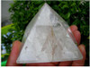 4" NATURAL Clear quartz crystal Pyramid healing