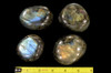 Labradorite Palm Stone 2 1/2" Polished Healing Crystals Stone All Chakra Reiki