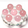Natural Semi-Precious Stones Seven Stars Array PINK CRYSTAL  QUARTZ  Ball D 3cm/2.5cm
