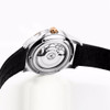 Reef Tiger/RT Fashion and Generous Watches for Men Mechanical Moon Phase Watches Double Window Date Leather Strap Watch RGA1928