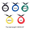  Bouti1583 New 11 Pcs/Set Latex Resistance Bands Workout Exercise Pilates Yoga Crossfit Fitness Tubes Pull Rope