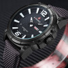 New style Men's Brand Watches 3D Scale Fashion Quartz Watch Men Dive 30M Nylon Strap Sports Army Military Wrist watches