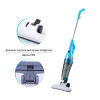 TintonLife New Ultra Quiet Mini Home Rod Vacuum Cleaner Portable Dust Collector Home Aspirator White&amp;Blue Color