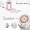 LESCOLTON Electric Wash Face Machine Ultrasonic Electronic Cleansing Instrument Oscillating Face Cleansing Brush Artifact