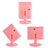 360 Degree Rotation Touch Screen Make Up LED Mirror Cosmetic Folding Portable Compact Pocket With 16 LED Lights Makeup Mirror