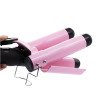 CHJ Hair Curling Iron Triple Barrel Hair Curler Aluminum 32mm Threebute Hair Curlers Professional Wand Curling Iron 