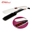 CHJ Steam Hair Straightener Brush Infrared Professional Straightening Iron Argan Oil Steam Straightener Hair Brush Styling Tool