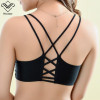 Wechery New One Pieces Push Up Bra Sexy Seamless Wire Free Y-line Straps Bra Backless Vest brassiere Breathable Shaper Bras Tops