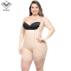 Wechery Women Body Shaper Seempless Bodysuits Lace Zipper Slimming Trainner Waist Corsets Butt Lifter Bodysuit Plus Size S-6XL